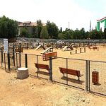 ריהוט לפארק כלבים - גדר לפארק כלבים