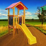 מתקן משחקים לגני ילדים - קוטג'