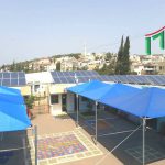 הצללות לגני משחקים - יריעת הצללה פגודות צמודות