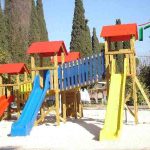 מתקן משחקים מעץ - אילן