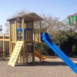 מתקן משחקים מעץ - יסמין