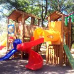 מתקן משחקים מעץ - אגוז