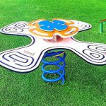 פרח קפיצי מפלסטיק