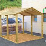 פרגולות וסככות צל - סככה עם ארגז חול 3*3