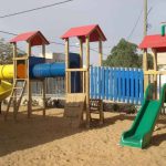 מתקן משחקים מעץ - רימון