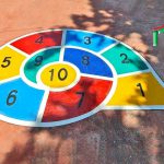 משחק רצפה שבלול מספרים