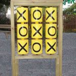 משחקי חשיבה - לוח איקס עיגול מעץ