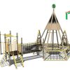 ⁦مرافق التسلق للأطفال - مرفق تسلق الخيمة الهندية⁩ - الصورة ⁦4⁩