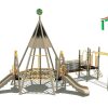 ⁦مرافق التسلق للأطفال - مرفق تسلق الخيمة الهندية⁩ - الصورة ⁦3⁩
