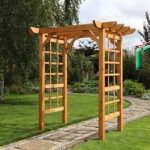 ריהוט עץ לגינה - סככת פרגוד