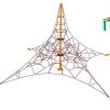 Extreme facility for children - a rope pyramid at a height of 6 m - Image 2