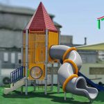 מתקן שעשועים ממתכת - שבתאי