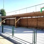 תחנות אוטובוס - תחנת אוטובוס מעץ - כפולה באורך 12 מ'