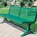 ספסלי רחוב - ספסל ממתכת