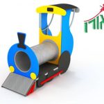 מתקן הגאים - קטר ממתכת ופלסטיק