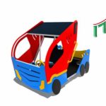 מתקן הגאים - משאית ממתכת ופלסטיק