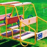 מתקן הגאים - ג'יפ 4 הגאים מושבי עץ