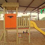 מתקן משחקים לגני ילדים - ביתן הפתעות