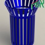 אשפתונים ופחים ציבוריים - אשפתון פארק