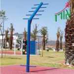 מתקן ספורט עמוד טיפוס כוח ממתכת