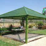 פרגולות וסככות צל - סככת צל מעץ - נשר