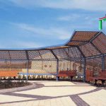 פרגולות וסככות צל - פרגולה מעץ ומתכת - אנפה