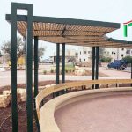 פרגולות וסככות צל - פרגולה מעץ ומתכת - מגלן