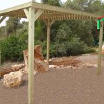 הצללה לגן ילדים - סככת סוכה מעץ