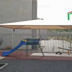 הצללה לגן ילדים - יריעת הצללה
