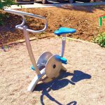 מתקן כושר ציבורי אופני ספינינג