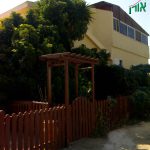 גדרות עץ - גדר מעץ נמוכה