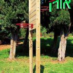 משחקי כדור - כדורסל דו צדדי מעץ