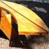 Круглый деревянный стол для пикника — изображение 4