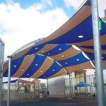 הצללה לגני משחקים - הצללה אוכף