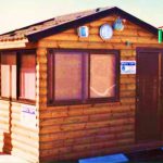 ביתן שמירה מעץ