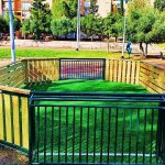 ציוד ספורט לפארקים - מגרש כדורגל לילדים