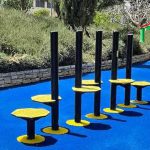 מתקן נינג'ה לפארקים - עמודים