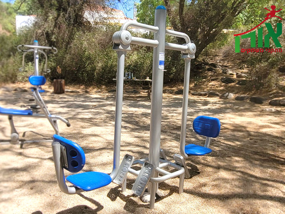 מתקן כושר ציבורי דחיקת רגליים - זוגי - LA-14107-2