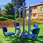 מתקן כושר ציבורי לחיצת רגליים – רביעייה - 2036DL