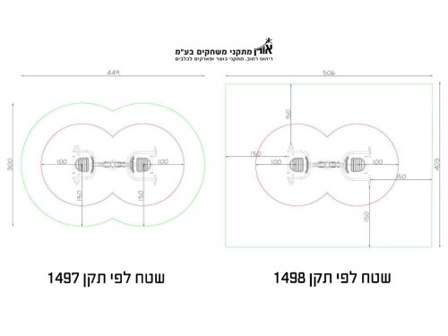⁦مرفق لياقة بدنية عام يجمع بين السحب والدفع - مزدوج⁩ - الصورة ⁦3⁩