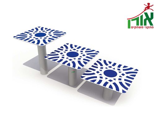 ⁦מתקן כושר ציבורי סט מדרגות קפיצה אירוביות⁩ – תמונה ⁦2⁩