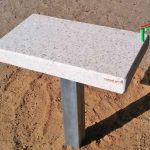 שולחן מנגל קטן מבטון