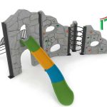 מתקני טיפוס לילדים - קיר טיפוס אתגרי מפלסטיק