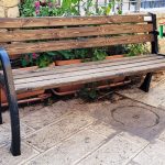 ספסלי רחוב - ספסל יציקת ברזל מעוצב