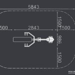 מתקן כושר משקולות חוץ - לחיצת חזה - שרטוט