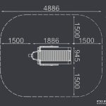 מתקן כושר משקולות חוץ - מסילת ריצה - שרטוט