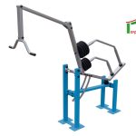 מתקן כושר משקולות חוץ - פשיטת מרפקים