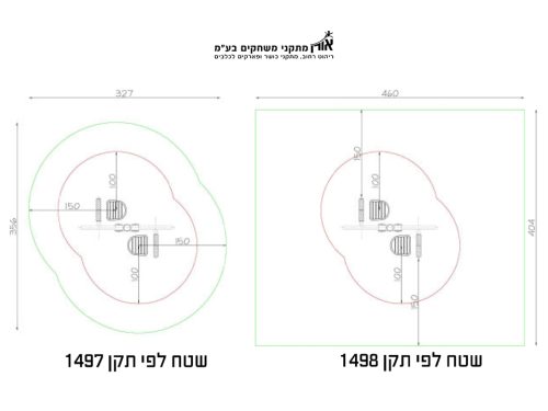 ⁦מתקן כושר ציבורי לנכים - אימון ועיסוי גב⁩ – תמונה ⁦2⁩