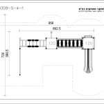 מתקן משחקים לגני ילדים - בקעת הירדן - W210309-5-4 - שרטוט