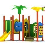 מתקן משחקים לגני ילדים - סינדרלה - 99076 - הדמייה